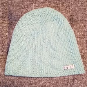 Neff beanie light teal